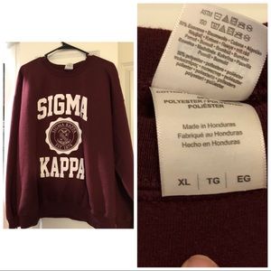 Sigma kappa crewneck